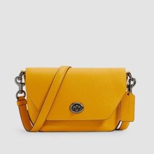 COACH Karlee Crossbody Leather Clutch C2815